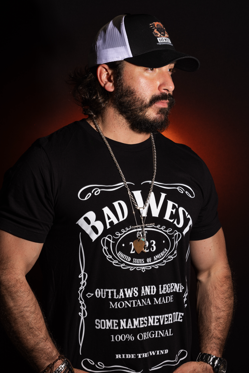Whiskey Tee - Black