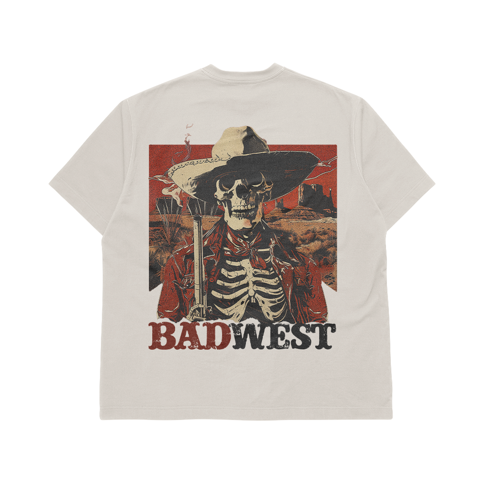 Smoking Gun Tee - Vintage White