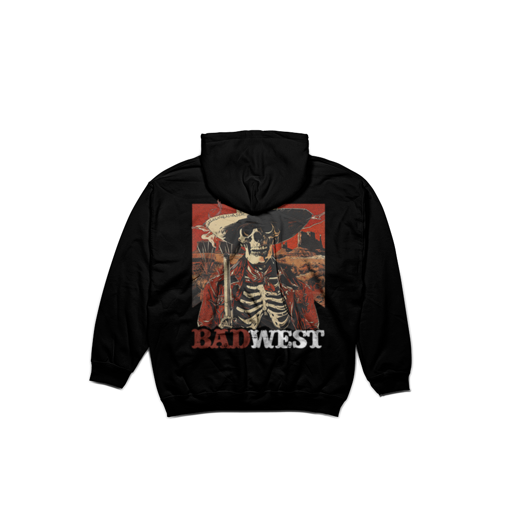 Smoking gun hoodie black