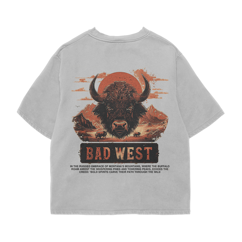 Buffalo Tee - White