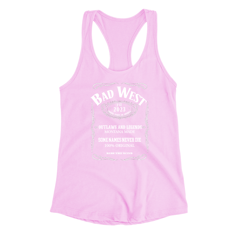 Whiskey - Racerback Tank - Soft Pink