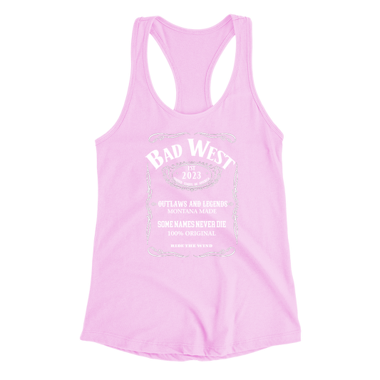 Whiskey - Racerback Tank - Soft Pink