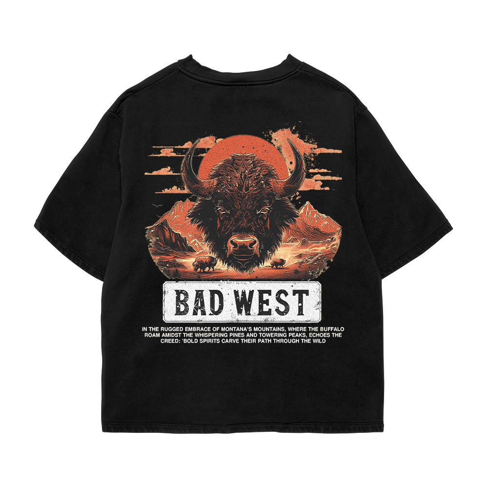 Buffalo Tee - Black