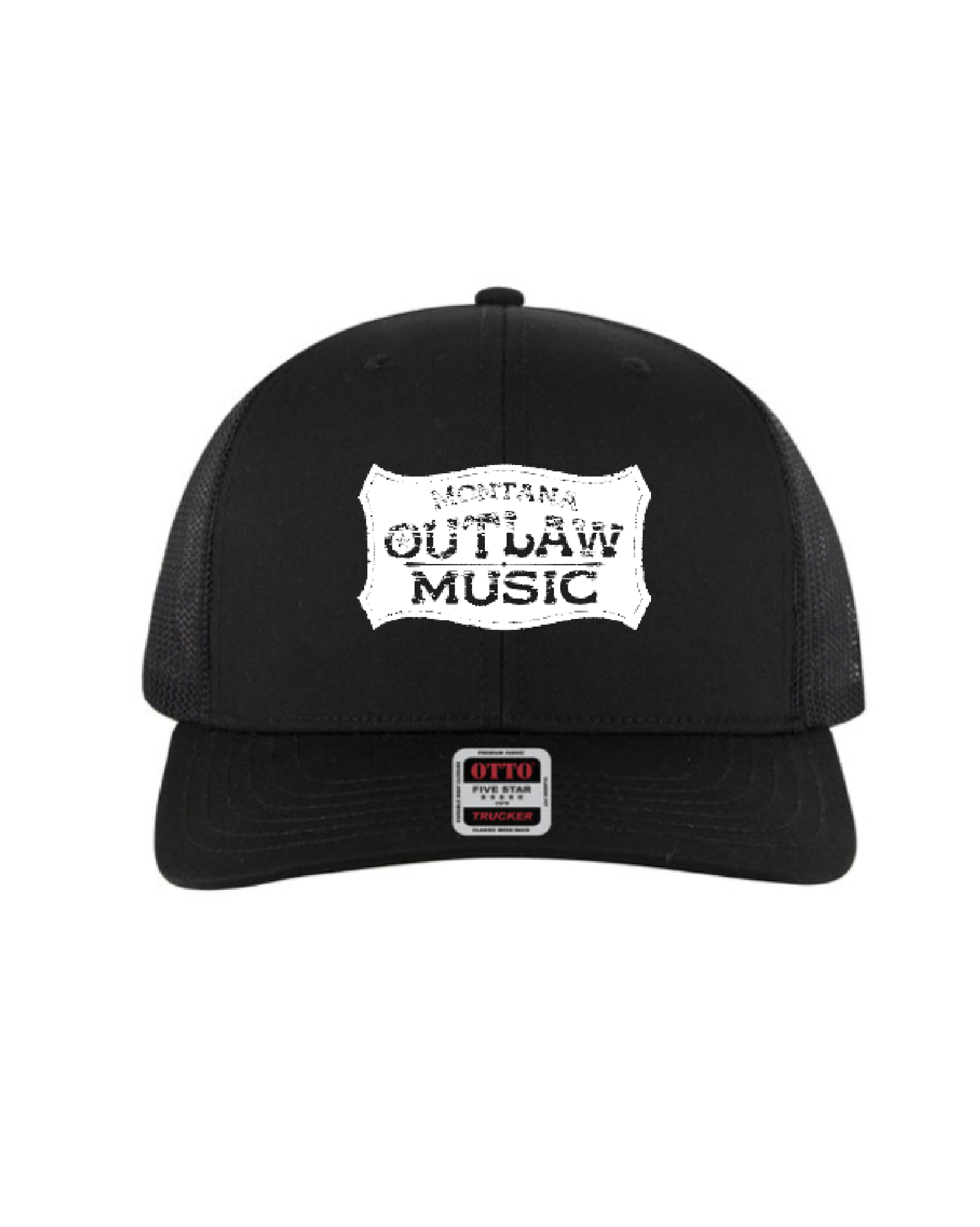 MT Outlaw Music Hat - Black & Black