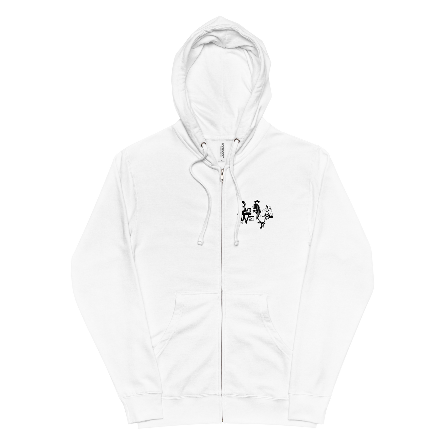 Outlaw AF Unisex fleece zip up hoodie