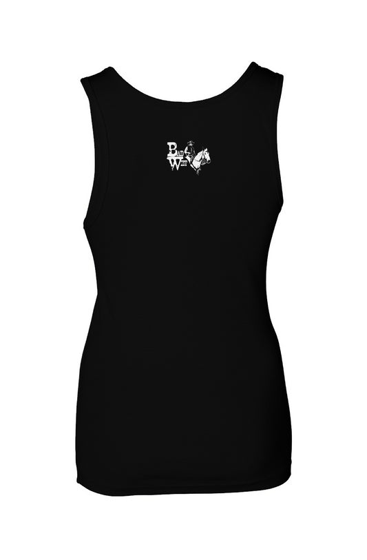 Whiskey - Women's Baby Rib Tank - Black