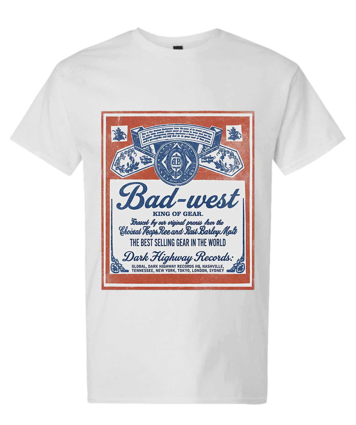 King of Gear - Light Cotton T-Shirt - White